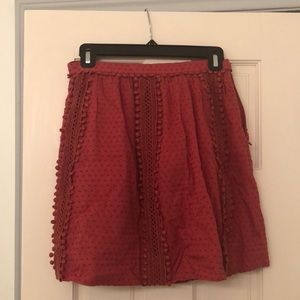 J. Crew red skirt!